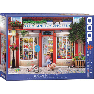 EUROGRAPHICS Puzzle Staré hračkářství 1000 dílků