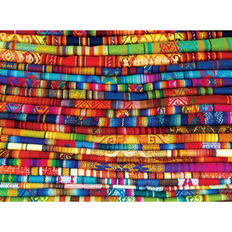 EUROGRAPHICS Puzzle Peruánská deka 1000 dílků