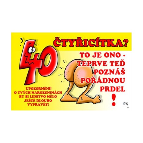 Průkaz - Čtyřicítka? 40