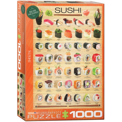 EUROGRAPHICS Puzzle Sushi 1000 dílků