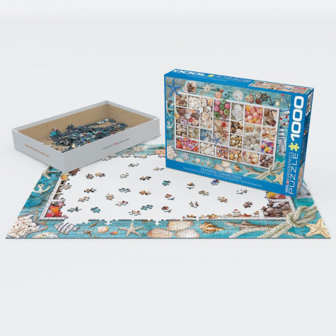 EUROGRAPHICS Puzzle Lauřina sbírka mušlí 1000 dílků ~ 3