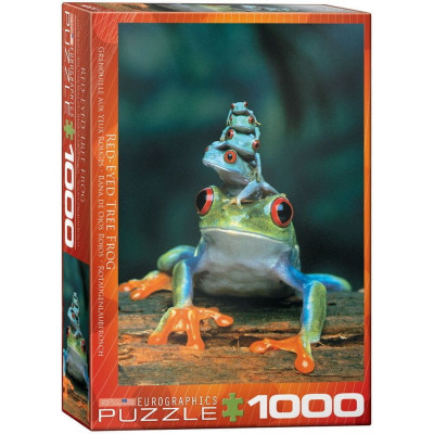 EUROGRAPHICS Puzzle Rosnice červenooká 1000 dílků