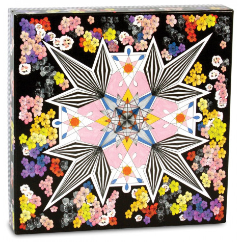 GALISON Oboustranné puzzle Christian Lacroix: Květinová galaxie 500 dílků ~ 1