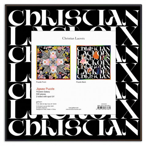 GALISON Oboustranné puzzle Christian Lacroix: Květinová galaxie 500 dílků ~ 5