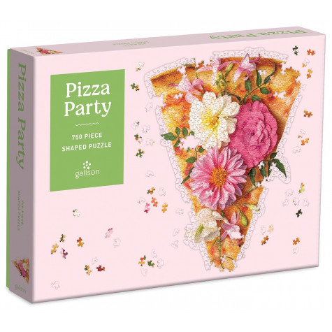 GALISON Tvarové puzzle Pizza párty 750 dílků ~ 1