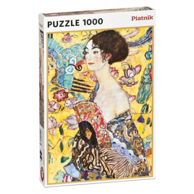 PIATNIK Puzzle Dáma s vějířem 1000 dílků