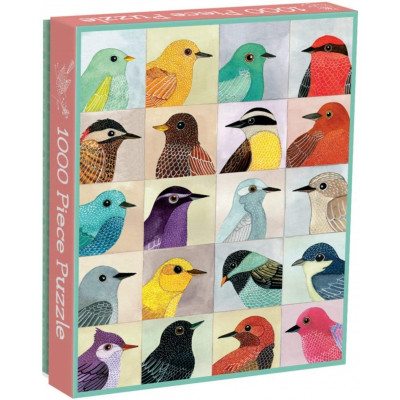 GALISON Puzzle Ptačí přátelé 1000 dílků