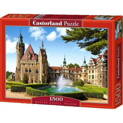 CASTORLAND Puzzle Zámek Moszna, Polsko 1500 dílků
