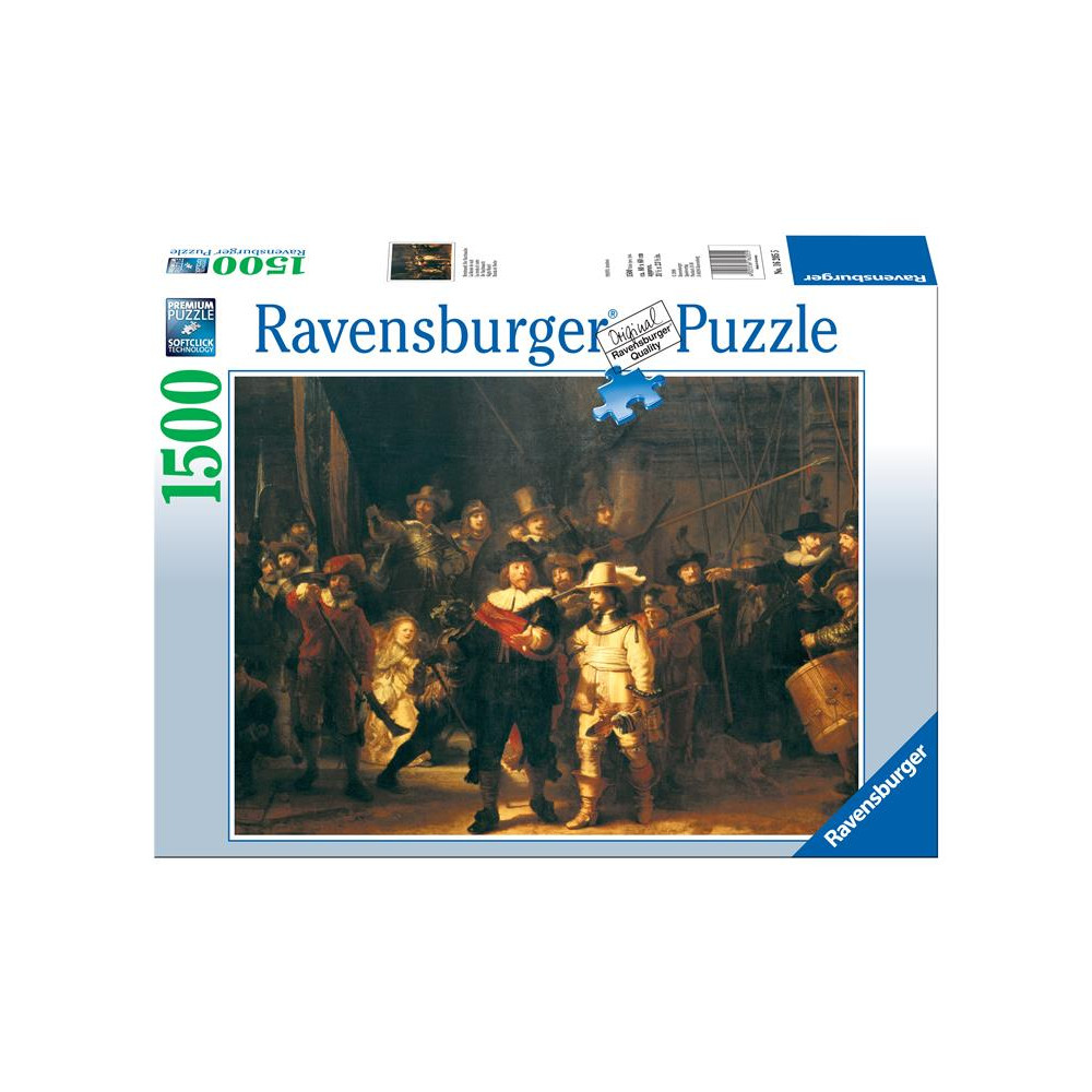 RAVENSBURGER Puzzle Noční hlídka 1500 dílků