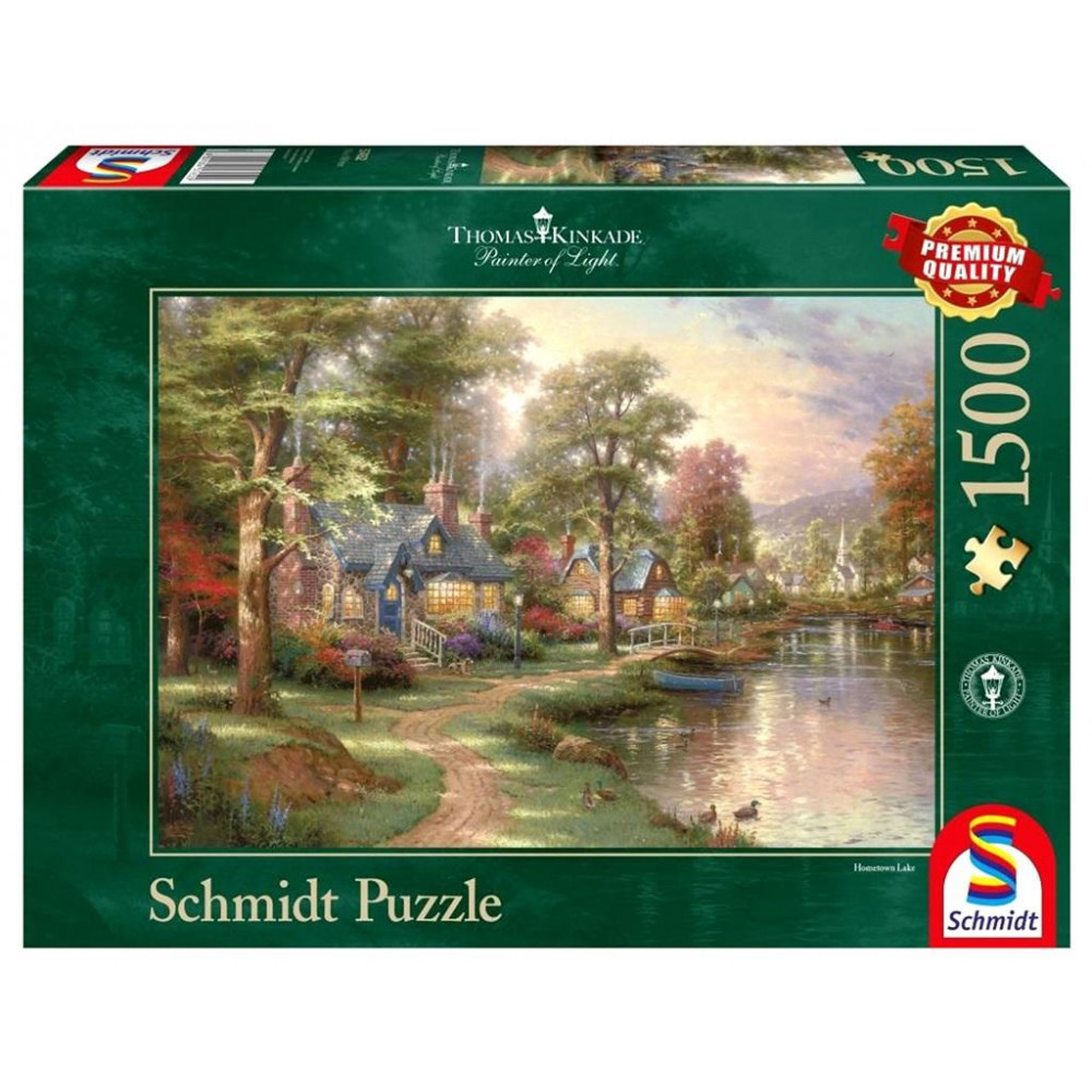 SCHMIDT Puzzle U jezera 1500 dílků