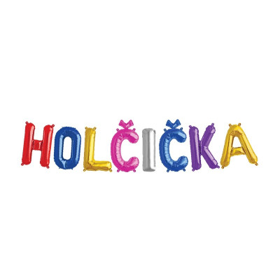 Albi Nafukovací nápis - Holčička