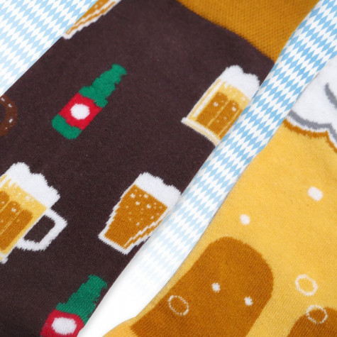 Veselé ponožky - Pivo - vel. uni ~ 4