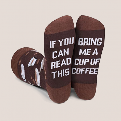 Ponožky - Přines mi kávu anglické - vel. uni