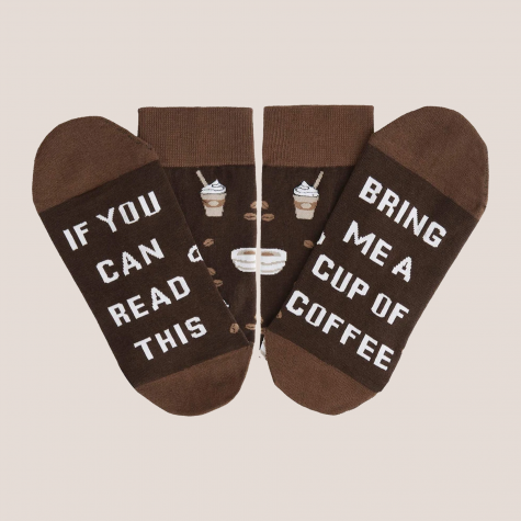 Ponožky - Přines mi kávu anglické - vel. uni