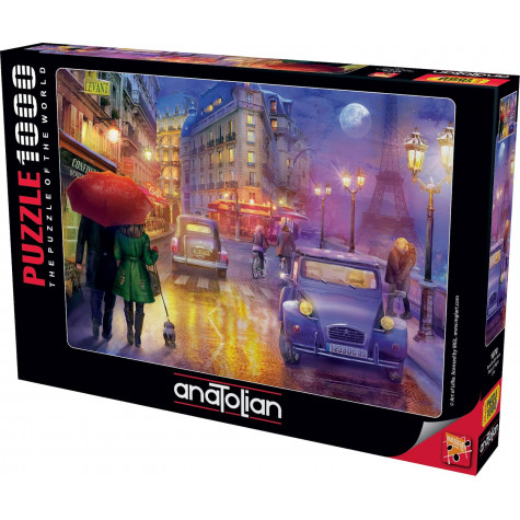 ANATOLIAN Puzzle Noční Paříž 1000 dílků ~ 1