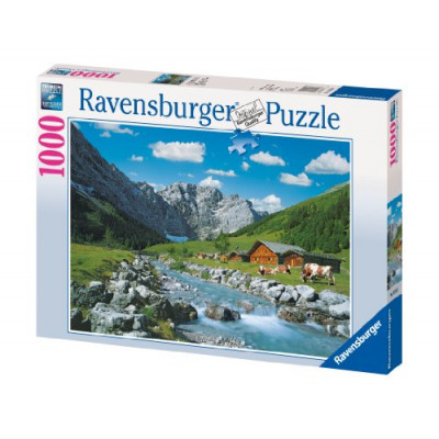 RAVENSBURGER Puzzle Karwendel, Rakousko 1000 dílků