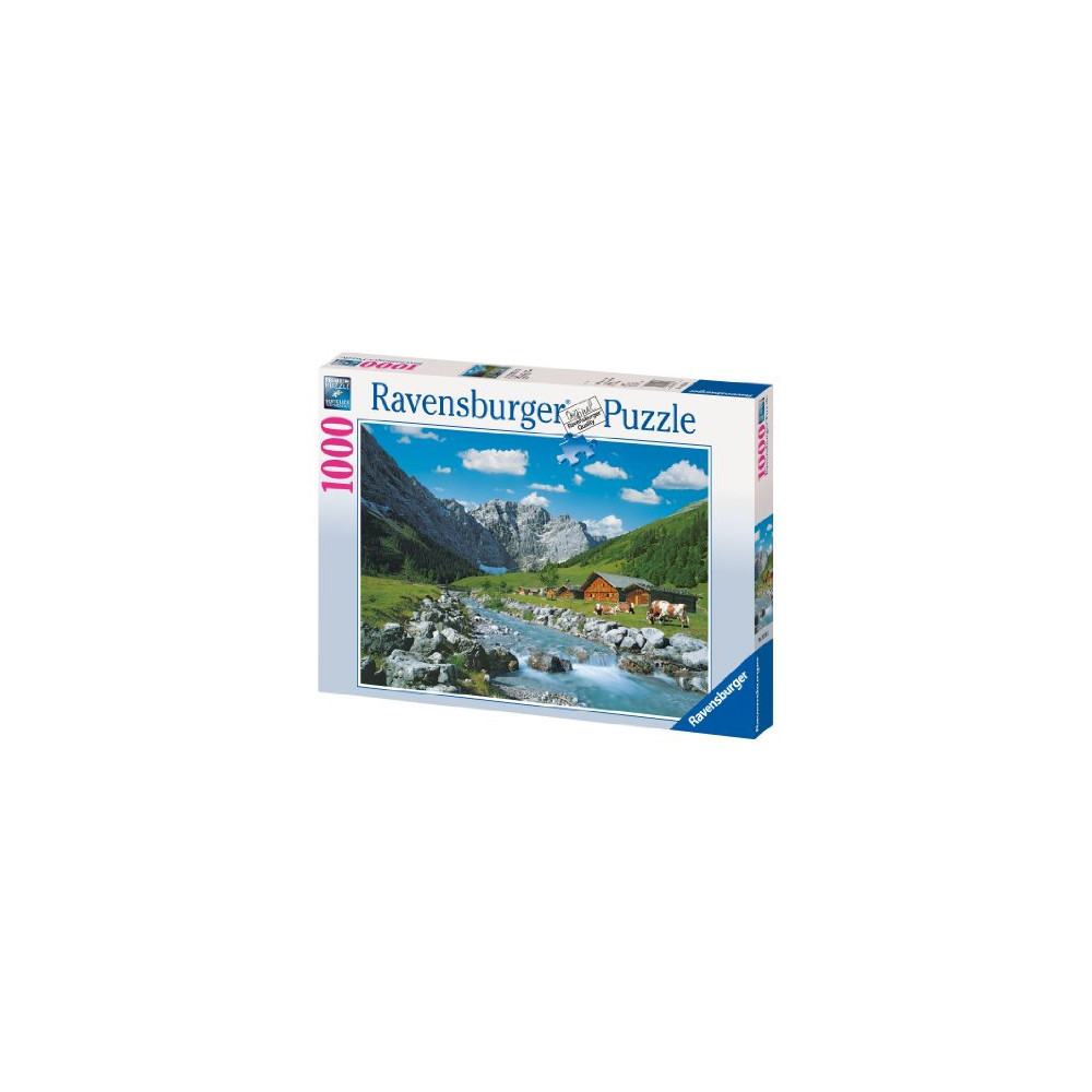 RAVENSBURGER Puzzle Karwendel, Rakousko 1000 dílků