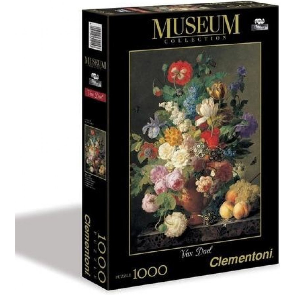 CLEMENTONI Puzzle Květinová váza 1000 dílků
