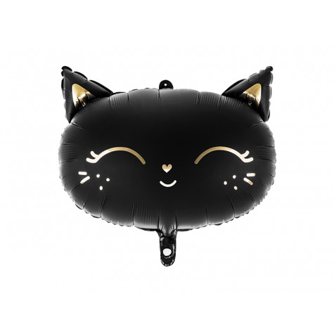 Fóliový balónek Kočka černá 48 x 36 cm