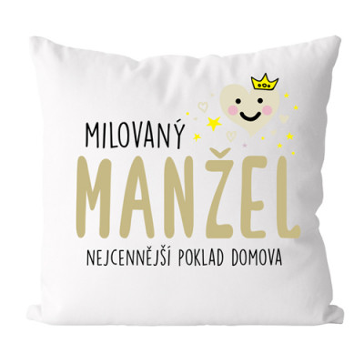 Polštářek - Milovaný manžel