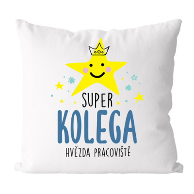 Polštářek - Super kolega