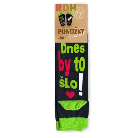 Pánské ponožky - Dneska by to šlo - vel. 43-46 ~ 2