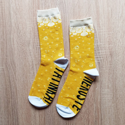 Veselé ponožky - Nerušte tatínka