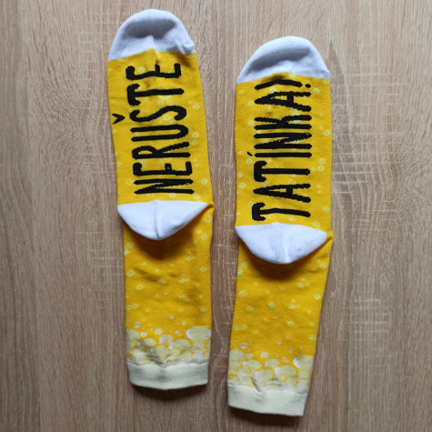Veselé ponožky - Nerušte tatínka ~ 1