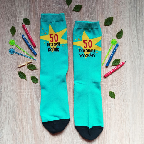 Veselé ponožky - 50 Nejlepší ročník ~ 1