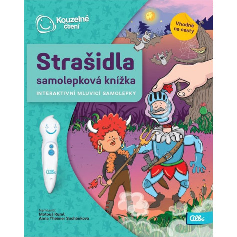 Albi Kouzelné Čtení - Samolepková knížka Strašidla