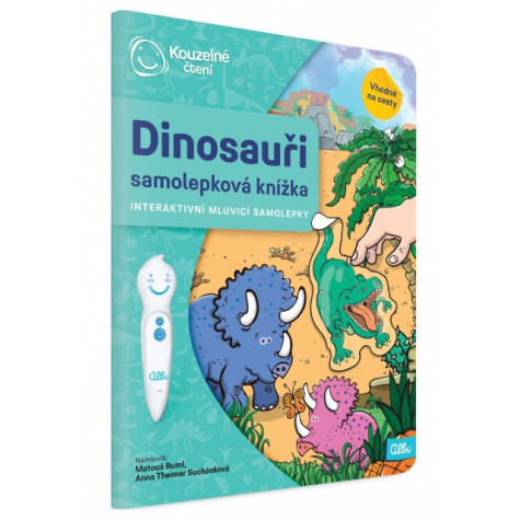 Albi Kouzelné Čtení - Samolepková knížka Dinosauři ~ 1