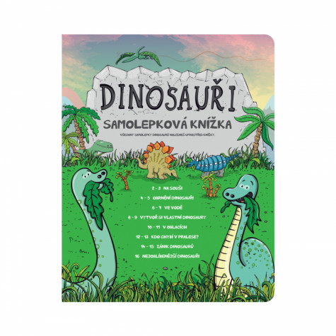 Albi Kouzelné Čtení - Samolepková knížka Dinosauři ~ 4