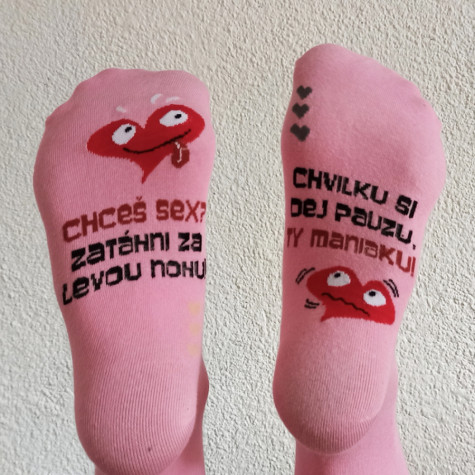 Veselé ponožky - Chceš sex? ~ 1