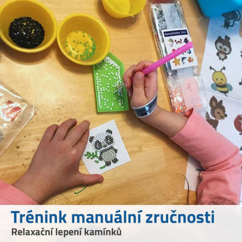 Diamantové malování pro děti samolepky - mix zvířátek ~ 4