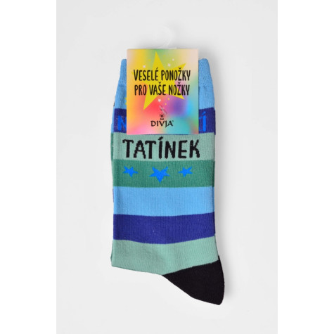 Veselé ponožky - Nejlepší tatínek ~ 3