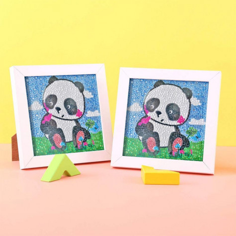 Diamantové malování pro děti - panda ~ 7