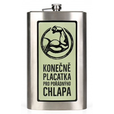 Albi Megaplacatka 1800 ml - Pořádný chlap