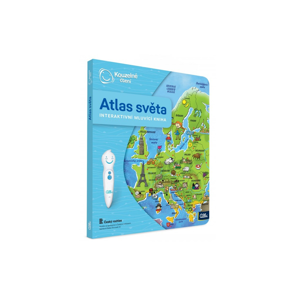 Albi Kouzelné čtení - Kniha Atlas světa