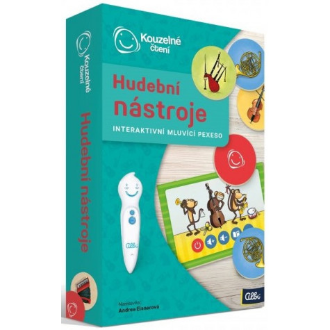 Albi Kouzelné čtení - Pexeso - Hudební nástroje ~ 1