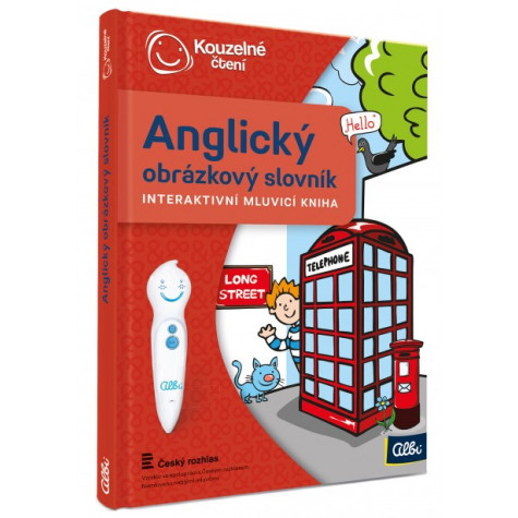 Albi Kouzelné čtení - Kniha Anglický obr. slovník ~ 1
