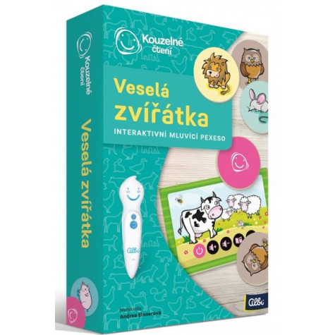 Albi Kouzelné čtení - Pexeso - Veselá zvířátka