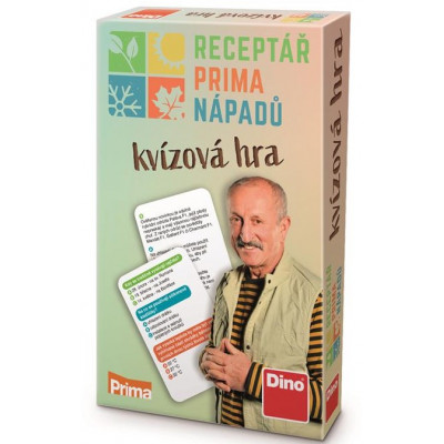 Dino Receptář prima nápadů - Kvízová hra cestovní hra