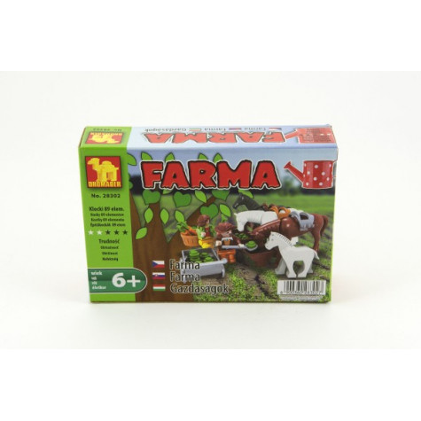 Stavebnice Dromader 28302 Farma 89ks ~ 2