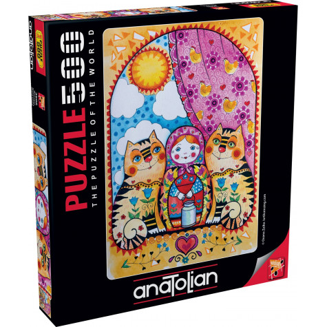 ANATOLIAN Puzzle Matryoshka 500 dílků