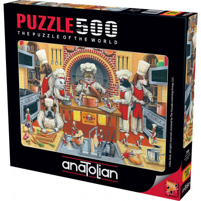 ANATOLIAN Puzzle Zvířecí kuchyně 500 dílků