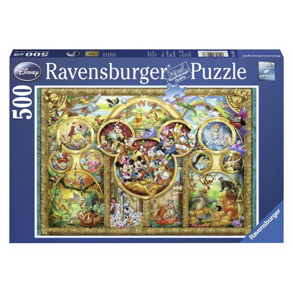 RAVENSBURGER Puzzle Disney rodina 500 dílků