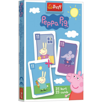 Trefl Černý Petr Prasátko Peppa/Peppa Pig karty
