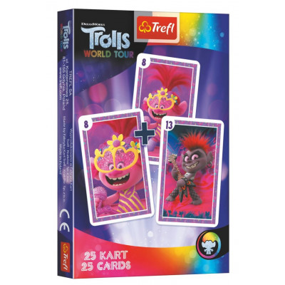 Trefl Černý Petr Trolls/Trollové karty