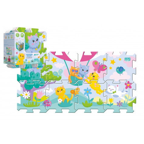 Trefl Pěnové puzzle 8ks Koťátka 32x32cm ~ 1