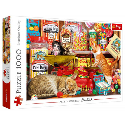 Trefl Puzzle Kočičí sladkosti 1000 dílků